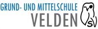 Logo der Grund- und Mittelschule Velden mit Eule